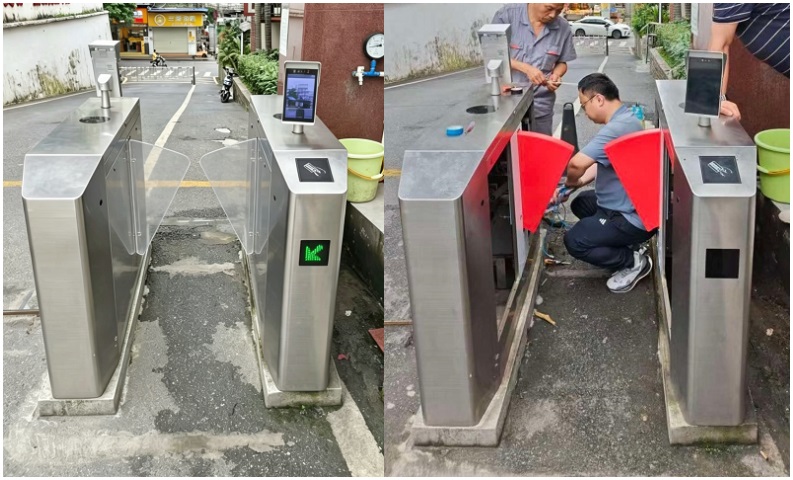 我为群众办实事——现教中心对广州校区校门